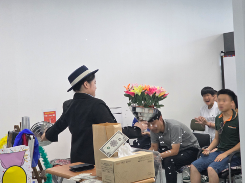 2025-08-28 장애인 인식개선 마술단 마술공연