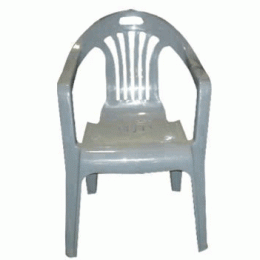 플라스틱 팔걸이 의자